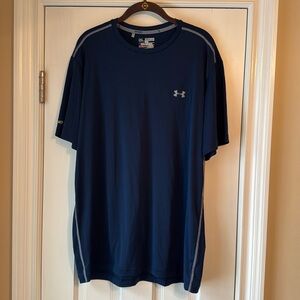 Under Armour Blue Short Sleeve Tee Moisture-Wicking